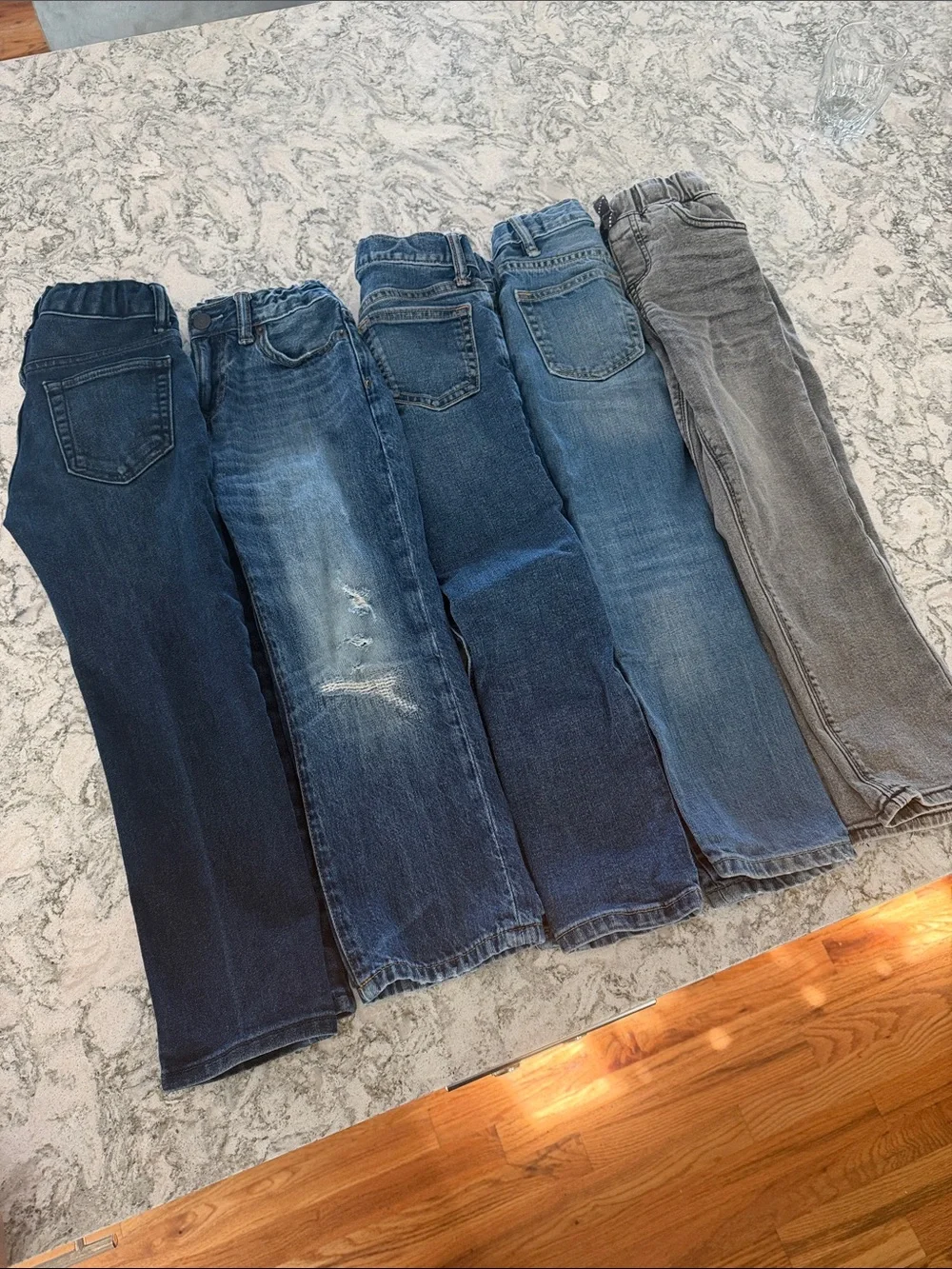 Boys size 6 Jean lot gap old navy